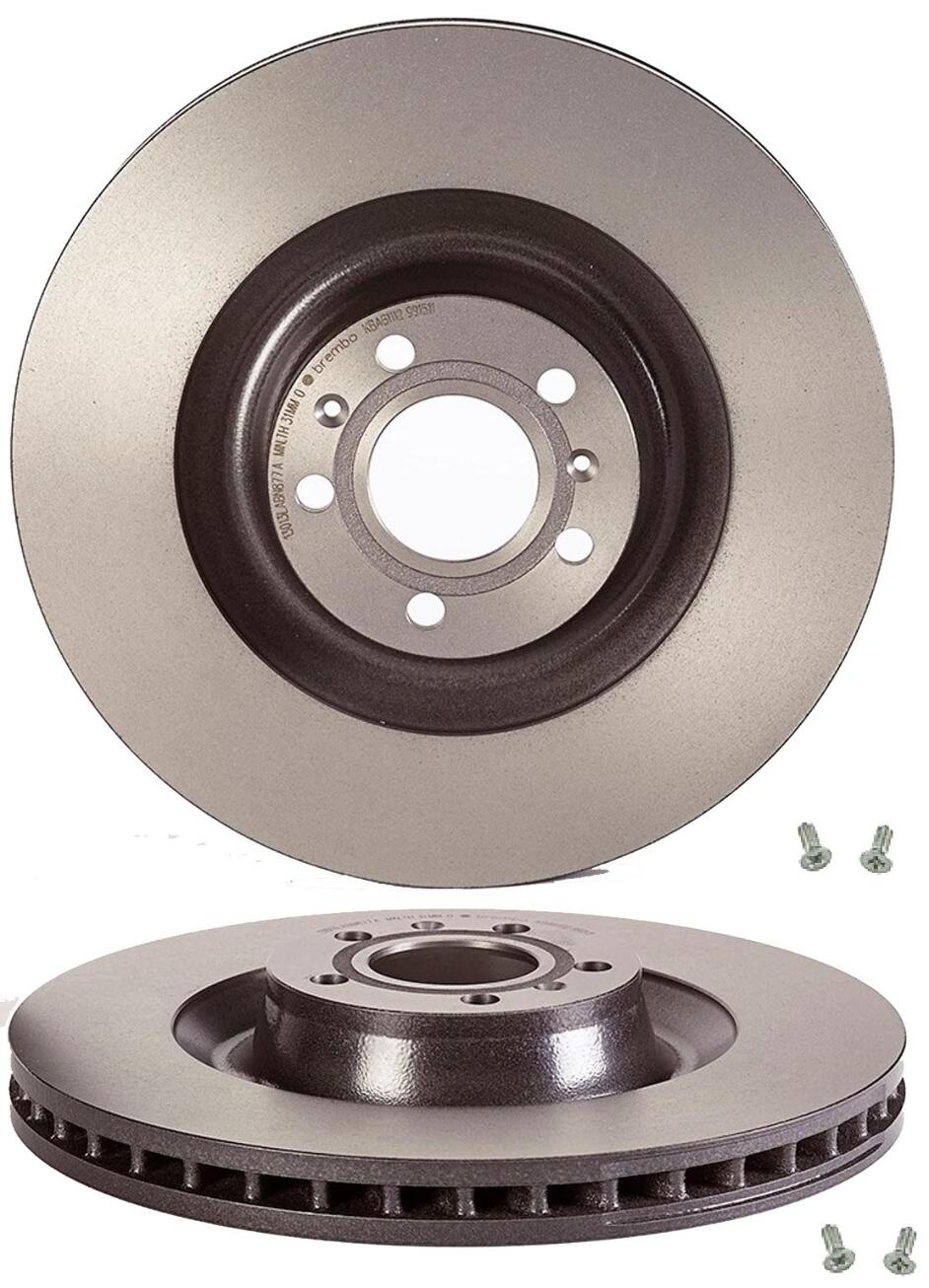 Audi VW Brakes Kit Pads and Rotors Front (360mm) (LowMet) 4E0698151J